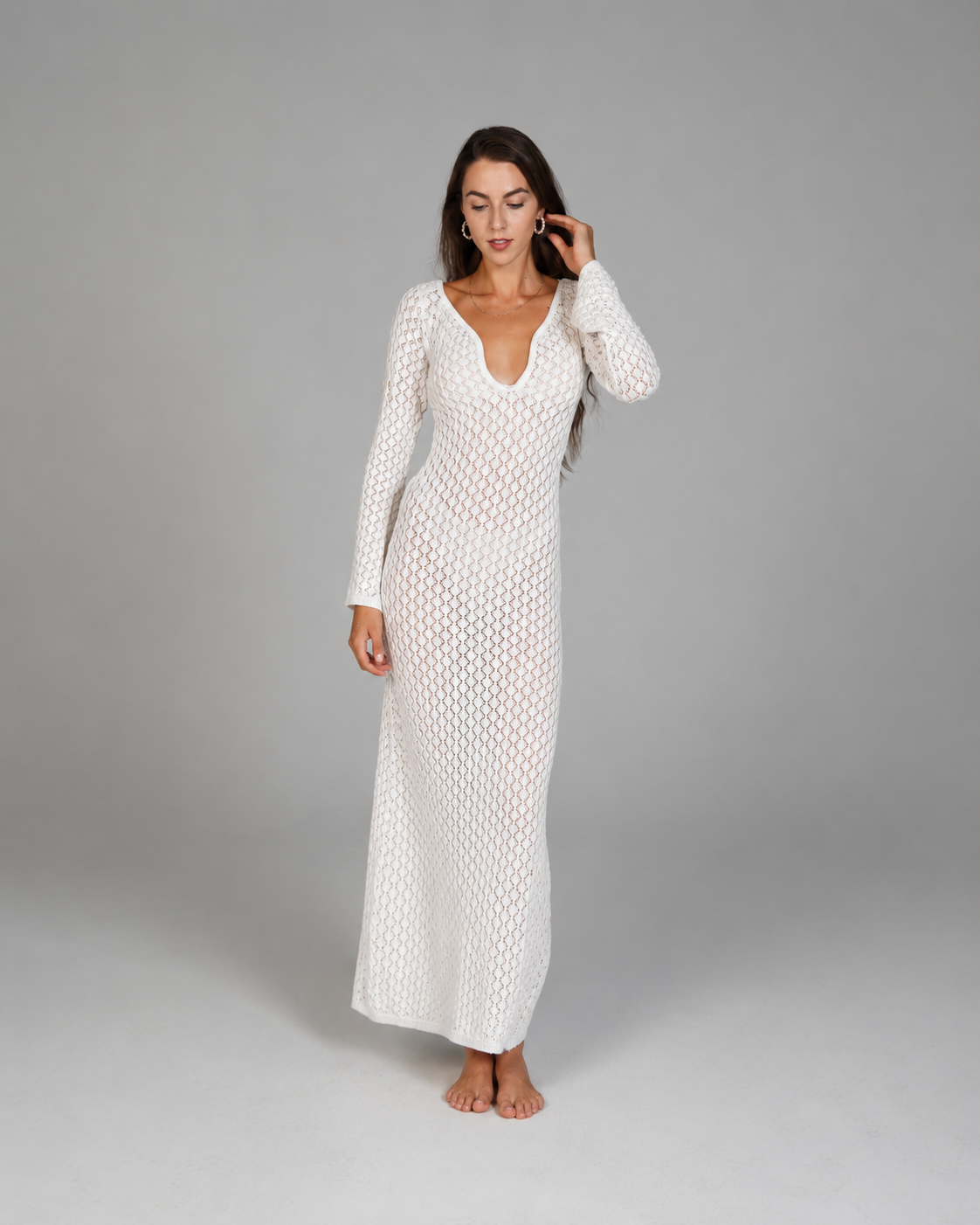 White Beach Dress