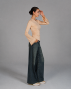 Long Sleeve Top - Beige