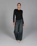 Long Sleeve Top - Black
