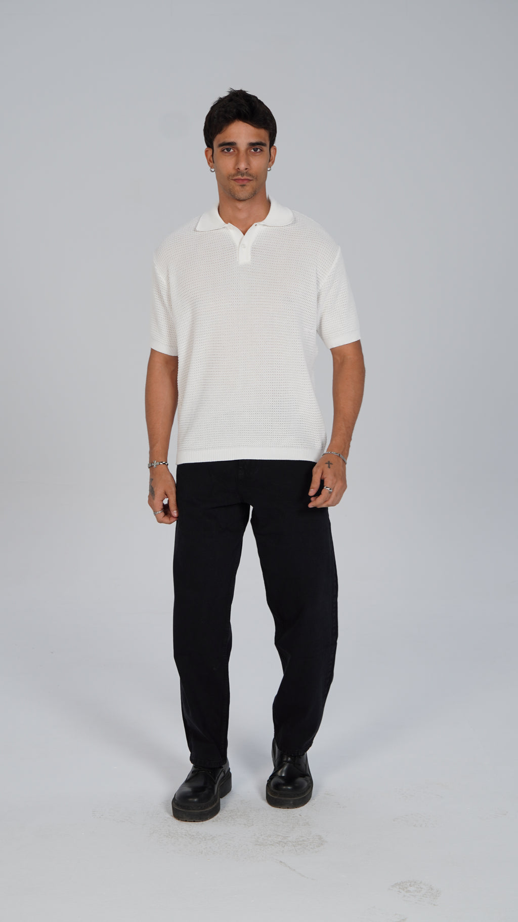 Straight Fit Denim - Black