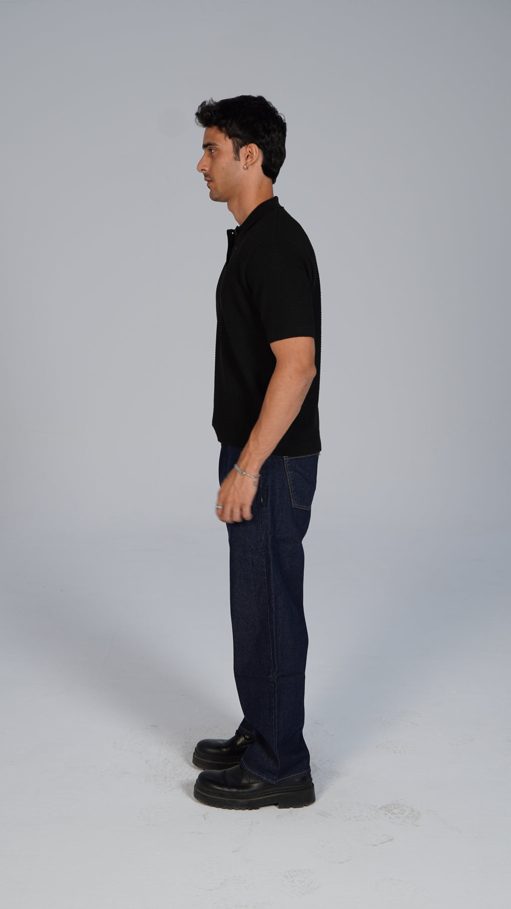 Straight Fit Denim - Navy