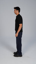 Straight Fit Denim - Navy