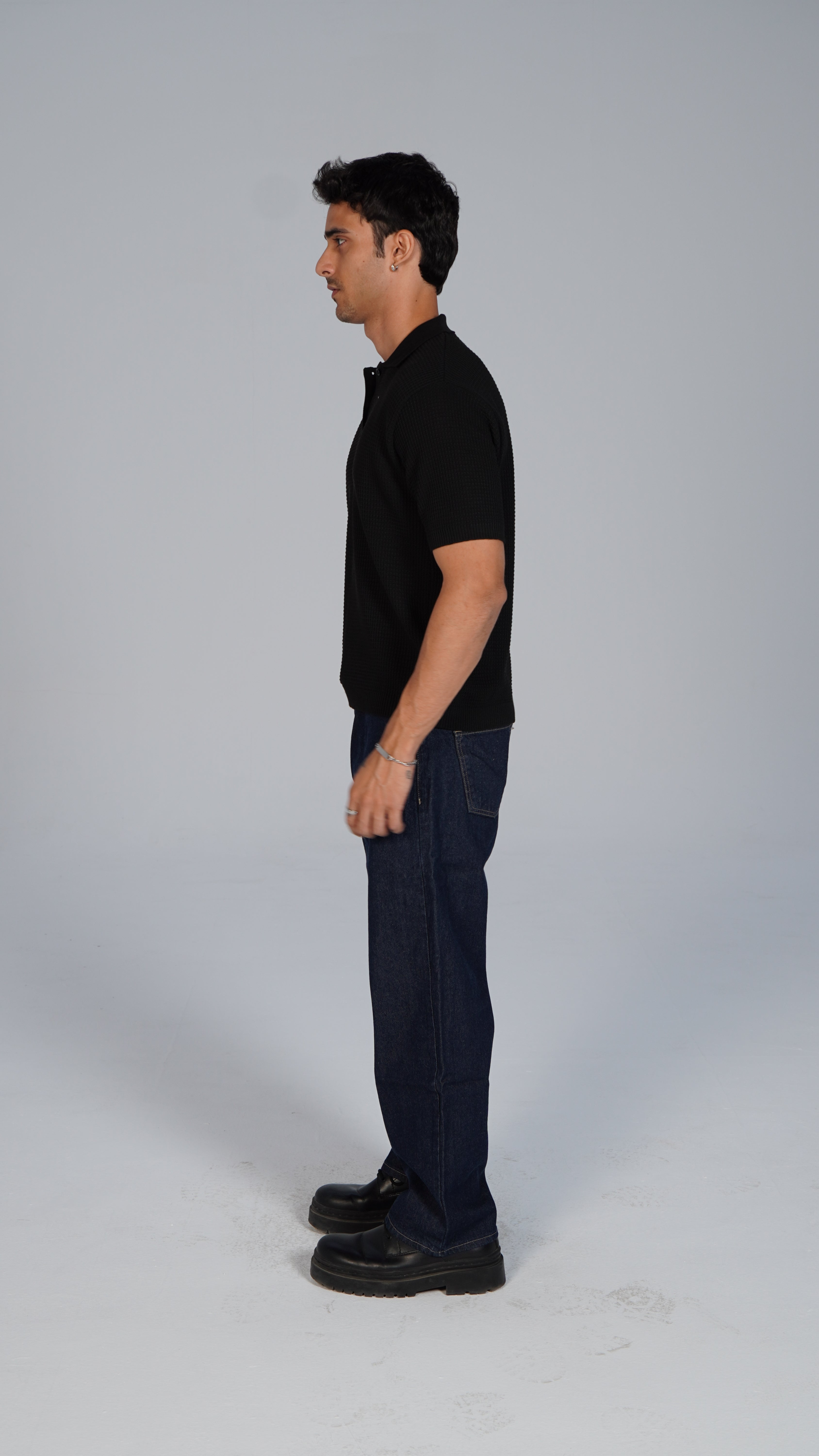 Straight Fit Denim - Navy