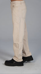 Straight Fit Denim - Beige