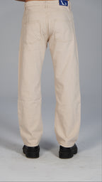 Straight Fit Denim - Beige