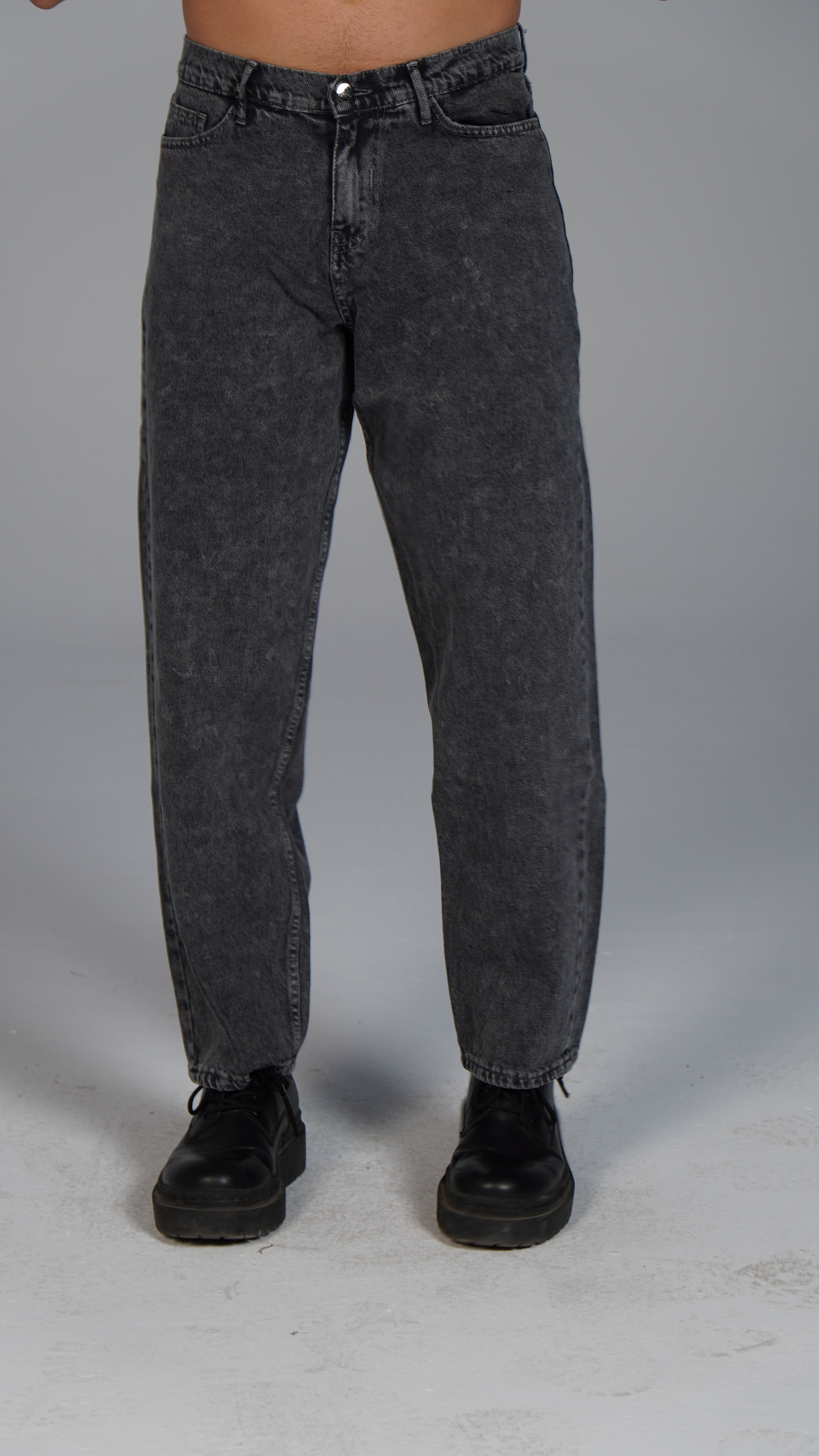 Oversized Denim - Grey